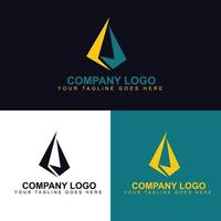 le logo de la marque est parfait pour votre entreprise ou votre entreprise vecteur