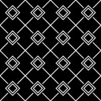 motif géométrique zig zag asiatique noir blanc vecteur