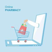 notion de pharmacie en ligne