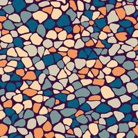 motif de mosaïque chaotique colorée et transparente. vecteur