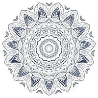 motif oriental de mandala. éléments de design vecteur