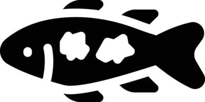 illustration vectorielle de déchets de poisson sur fond.symboles de qualité premium.icônes vectorielles pour le concept et la conception graphique. vecteur
