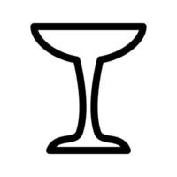 icône de verre à vin vecteur