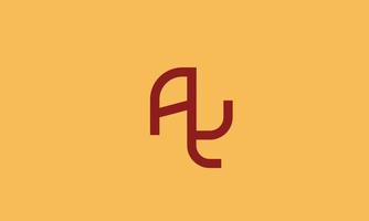 alphabet lettres initiales monogramme logo ay, ya, y et a vecteur