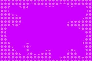 joli fond violet clair avec un motif de bulles sur les bords vecteur