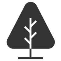 arbre icône illustration vectorielle, écologie, nature, feuille vecteur