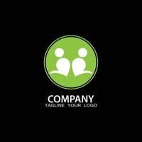 conception d'illustration de logo d'entreprise vecteur