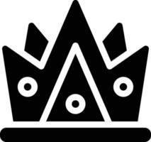 illustration vectorielle de la couronne sur un fond. symboles de qualité premium. icônes vectorielles pour le concept et la conception graphique. vecteur
