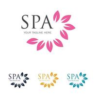 logo beauté spa vecteur