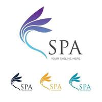 logo beauté spa vecteur