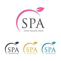 logo beauté spa vecteur