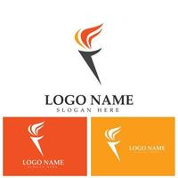 icône de la torche. image vectorielle pour les applications de sites Web de logos et la conception thématique vecteur