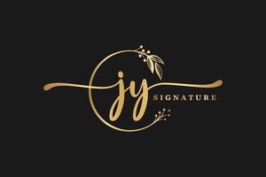 création de logo de signature de luxe. image d'illustration de conception de logo vectoriel d'écriture manuscrite