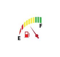 modèle de conception de logo vectoriel icône carburant