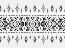 motif ethnique géométrique motif de conception traditionnel utilisé pour la jupe tapis papier peint vêtements vêtements emballage batik tissu vêtements mode feuille fond blanc vecteur et illustration motifs de broderie