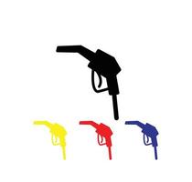 modèle de conception de logo vectoriel icône carburant