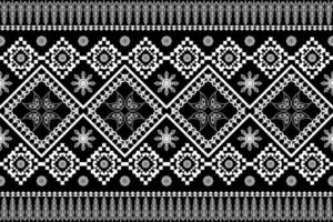 motif traditionnel oriental ethnique géométrique.figure style de broderie tribale.design pour le fond papier peint vêtements emballage tissu illustration vectorielle vecteur