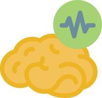 le cerveau signale l'illustration vectorielle sur un arrière-plan.symboles de qualité premium.icônes vectorielles pour le concept et la conception graphique. vecteur