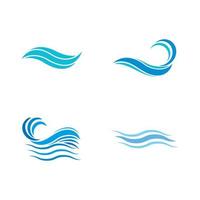 conception d'illustration vectorielle de plage de vague vecteur