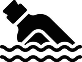 illustration vectorielle de pollution de l'eau sur un fond. symboles de qualité premium. icônes vectorielles pour le concept et la conception graphique. vecteur
