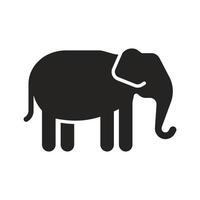 illustration d'icône d'éléphant. des conceptions vectorielles adaptées aux sites Web, aux applications et plus encore. vecteur