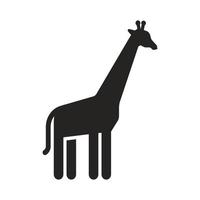 illustration d'icône de girafe. des conceptions vectorielles adaptées aux sites Web, aux applications et plus encore. vecteur