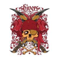 shivers t-shirt.can être utilisé pour l'impression de t-shirt, l'impression de tasse, les oreillers, la conception d'impression de mode, les vêtements pour enfants, la douche de bébé, les salutations et les cartes postales. conception de t-shirt vecteur