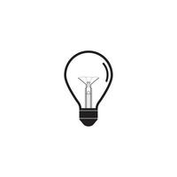 logo de l'ampoule. vecteur