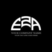 création de logo de lettre eza avec graphique vectoriel