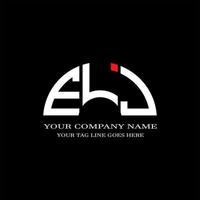 création de logo de lettre elj avec graphique vectoriel