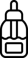 illustration de conception d'icône de vecteur d'huile organique