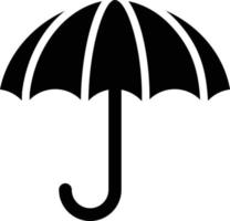 icône de vecteur d'ombrelle