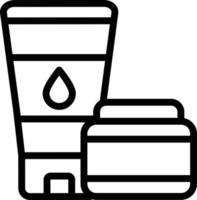 illustration de conception d'icône de vecteur de lotion