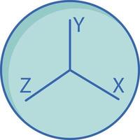 icône de vecteur isolé de direction qui peut facilement modifier ou éditer