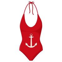 jolis maillots de bain pour femmes. maillots de bain à la mode. maillots de bain femme pour les vacances d'été vecteur