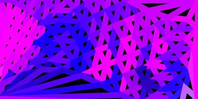 motif polygonal vecteur violet clair, rose.