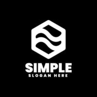 logo simple, style silhouette vecteur