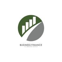 business finance logo modèle vecteur icône design