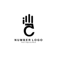 création de logo numéro 5 cinq, vecteur d'icône simple premium, adapté à l'entreprise, à la bannière, à l'autocollant, à la marque du produit