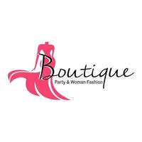 modèle de vecteur de conception de logo de boutique