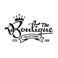 modèle de vecteur de conception de logo de boutique