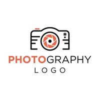 inspiration de vecteur de conception de logo de photographie