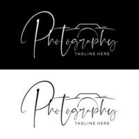 inspiration de vecteur de conception de logo de photographie