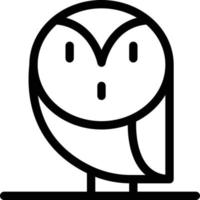 illustration vectorielle de hibou sur fond.symboles de qualité premium.icônes vectorielles pour le concept et la conception graphique. vecteur