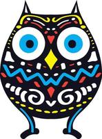 illustration de hibou mignon vecteur