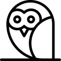 illustration vectorielle de hibou sur fond.symboles de qualité premium.icônes vectorielles pour le concept et la conception graphique. vecteur