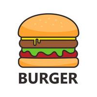 logo vectoriel de hamburger