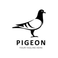 logo vectoriel pigeon