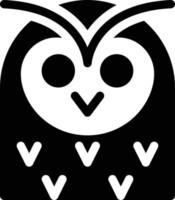 illustration vectorielle de hibou sur fond.symboles de qualité premium.icônes vectorielles pour le concept et la conception graphique. vecteur