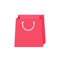 sacs à provisions. sacs en papier colorés pour les produits du centre commercial. vecteur